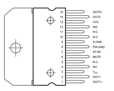 Sound IC Pin Out
