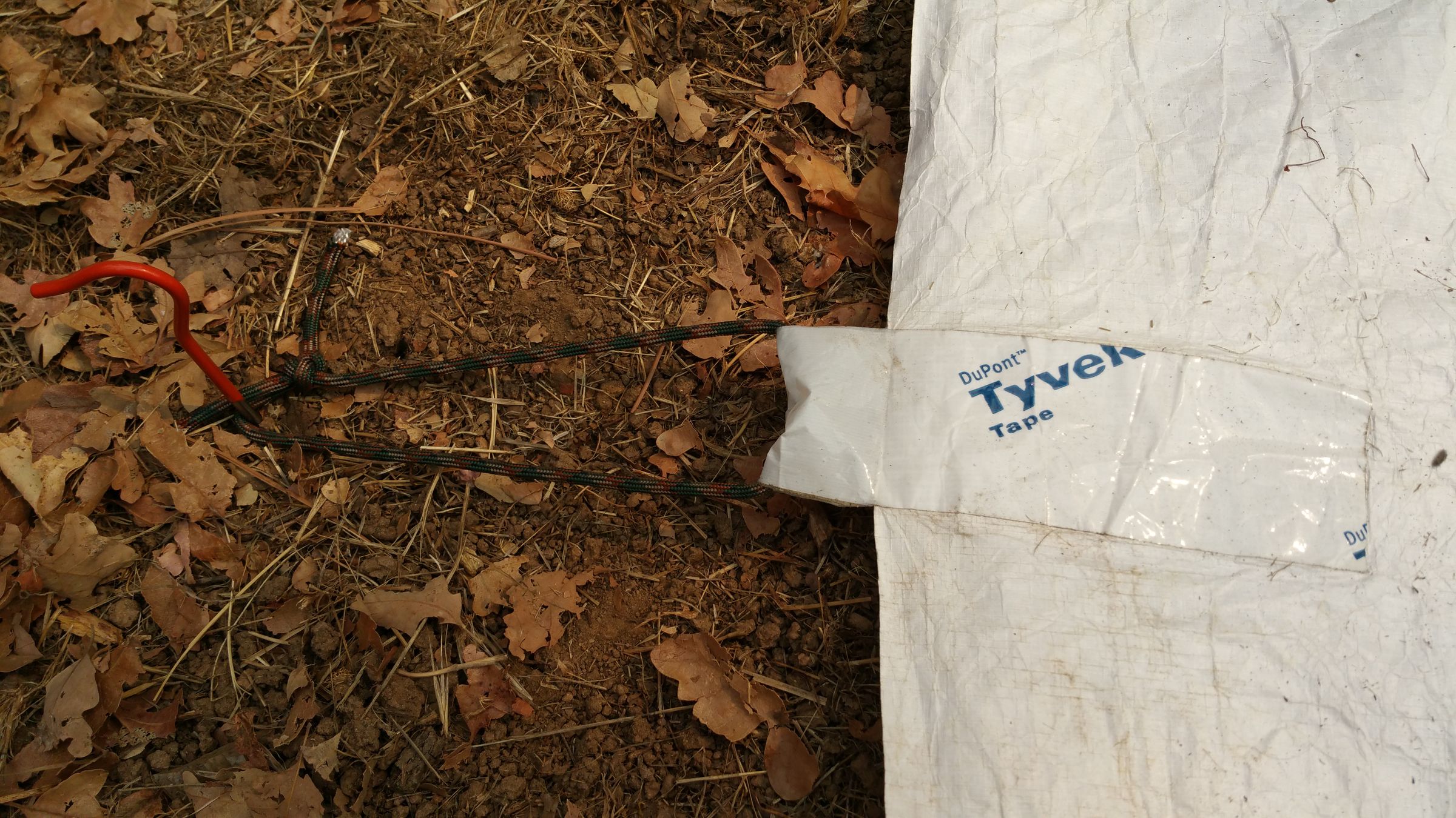 Tyvek Tarp Tent and Ground Cloth 8 Steps (with Pictures) Instructables