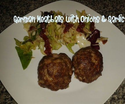 Onion Garlic Meatballs Recipe