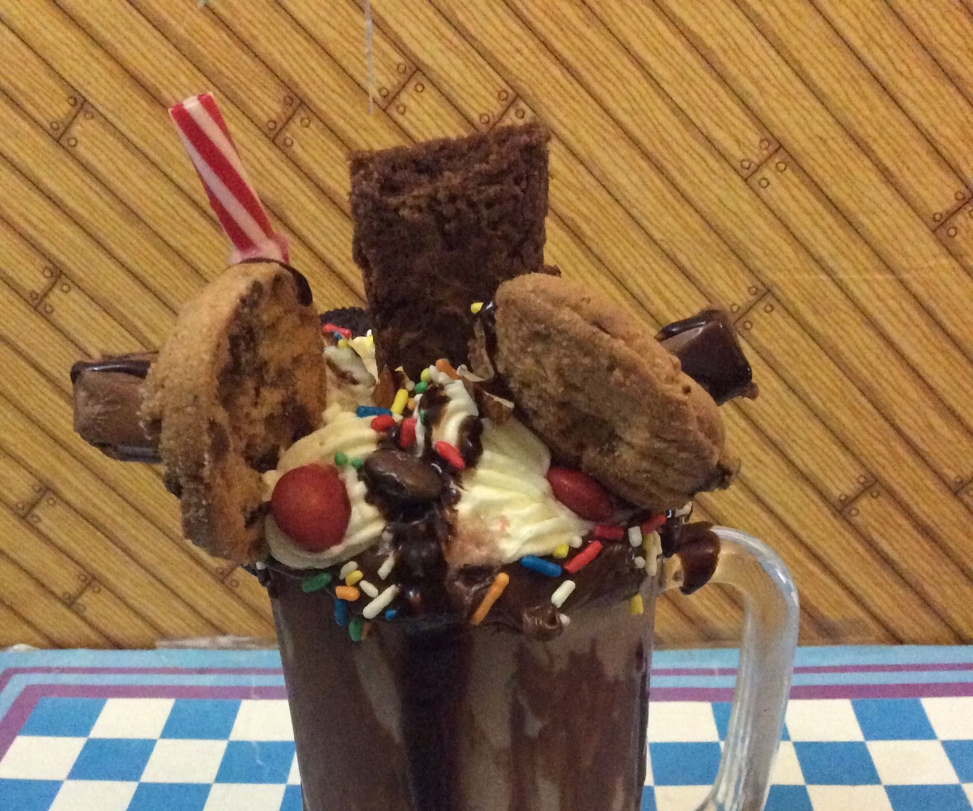 Chocolate Frozen Freak Shake  