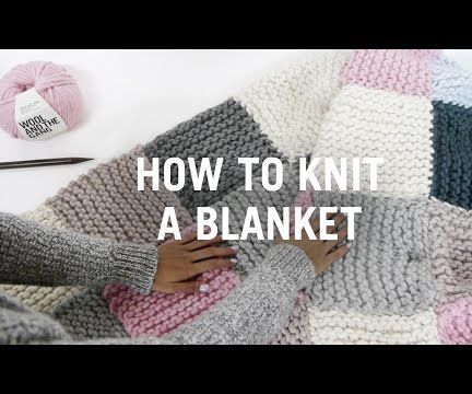 How to Knit a Blanket