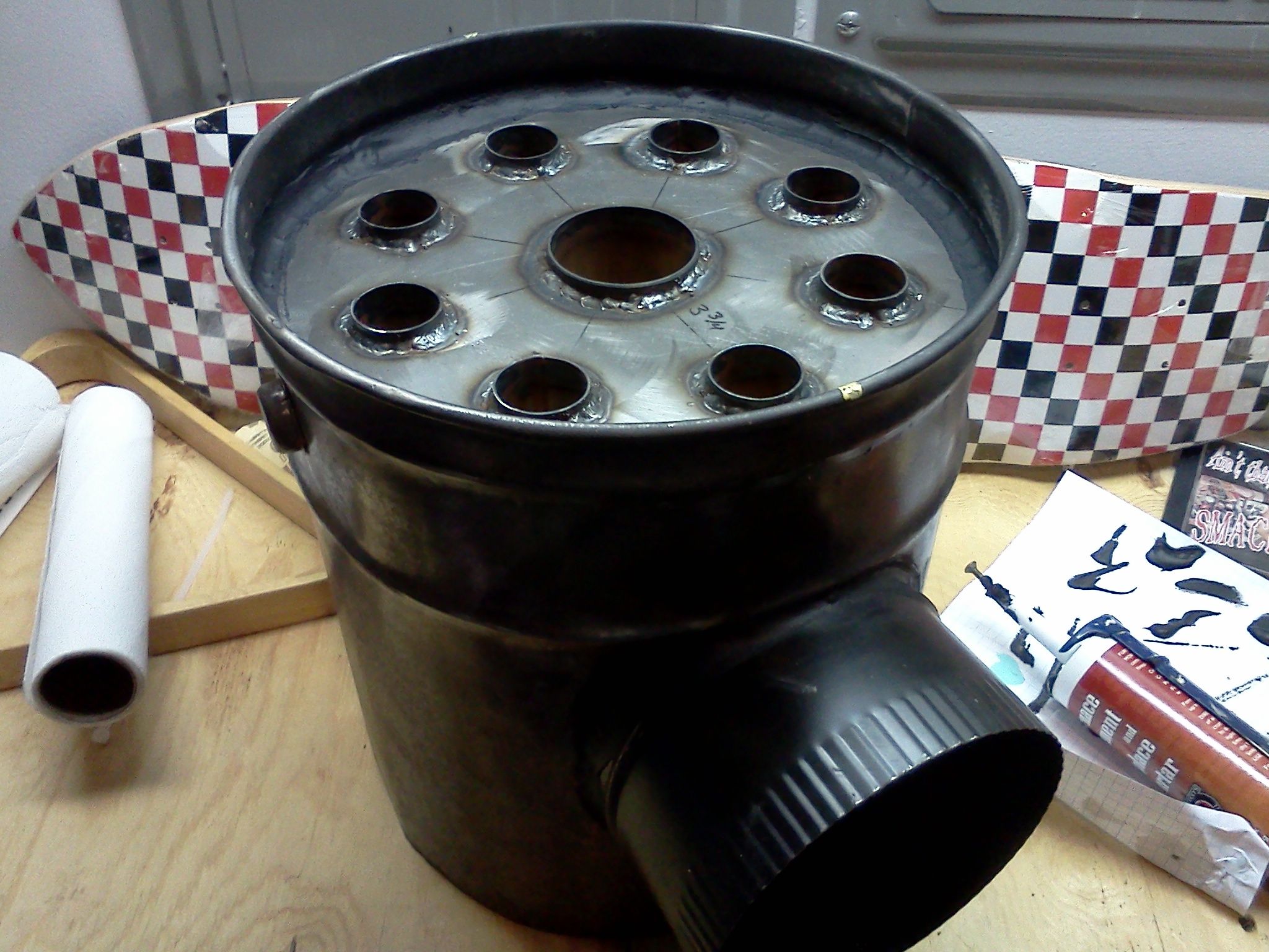 Woodstove Heat Exchanger : 11 Steps (with Pictures) - Instructables