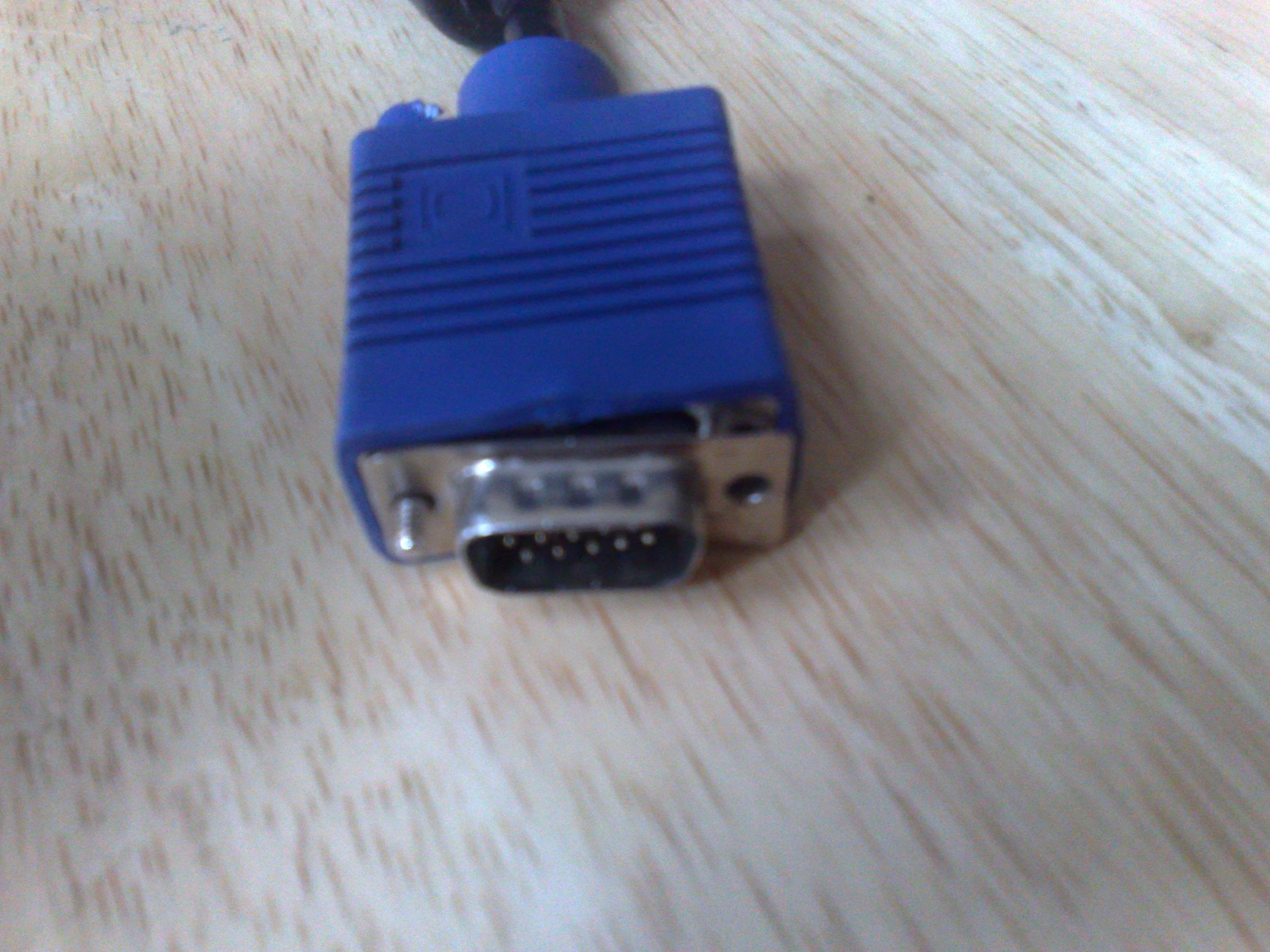 How to Repair HP 1702 Lcd Monitor With Broken VGA Cable 6 Steps