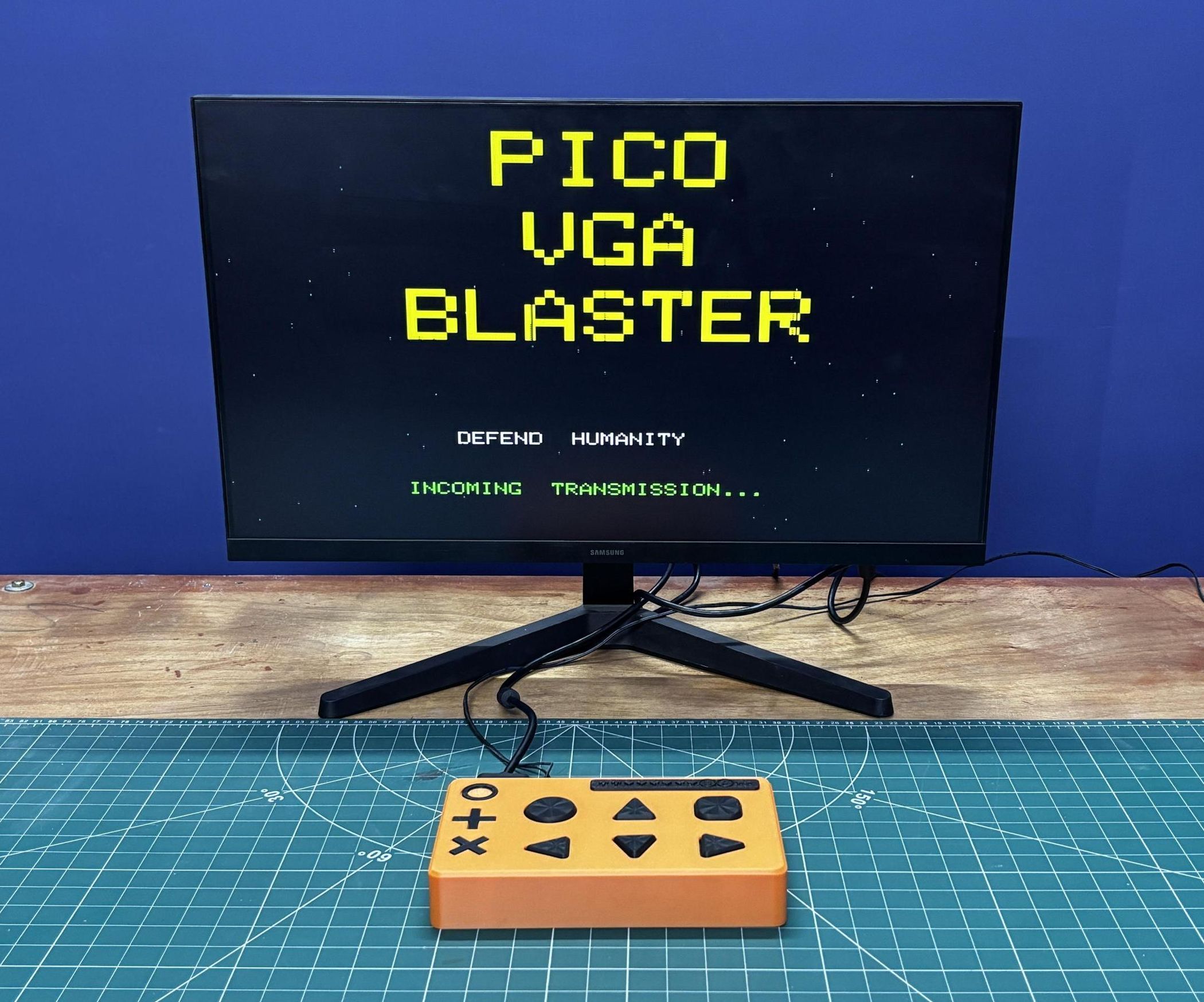 Pico VGA BLASTER : 16 Steps (with Pictures) - Instructables