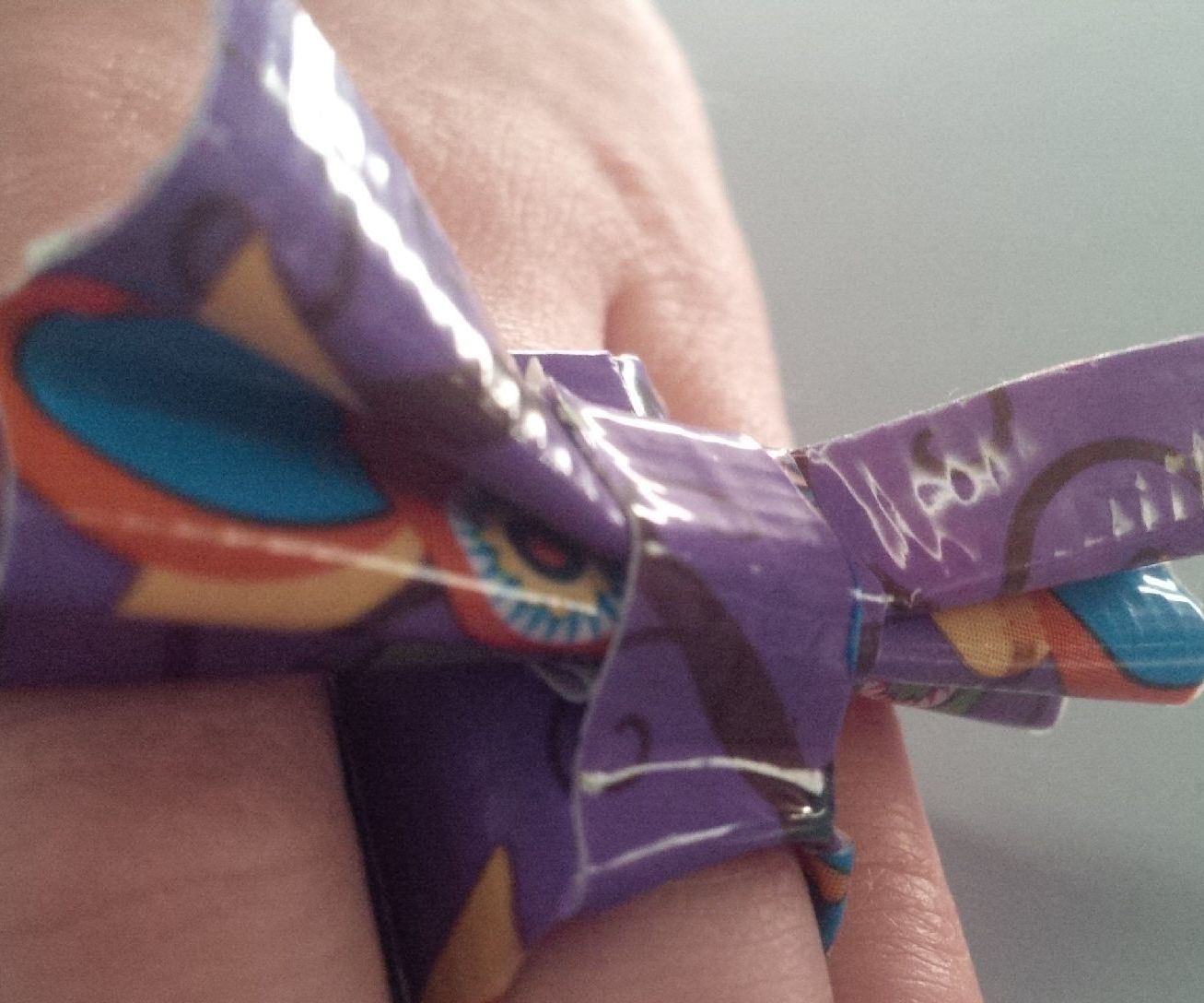 Duct Tape Bow Ring
