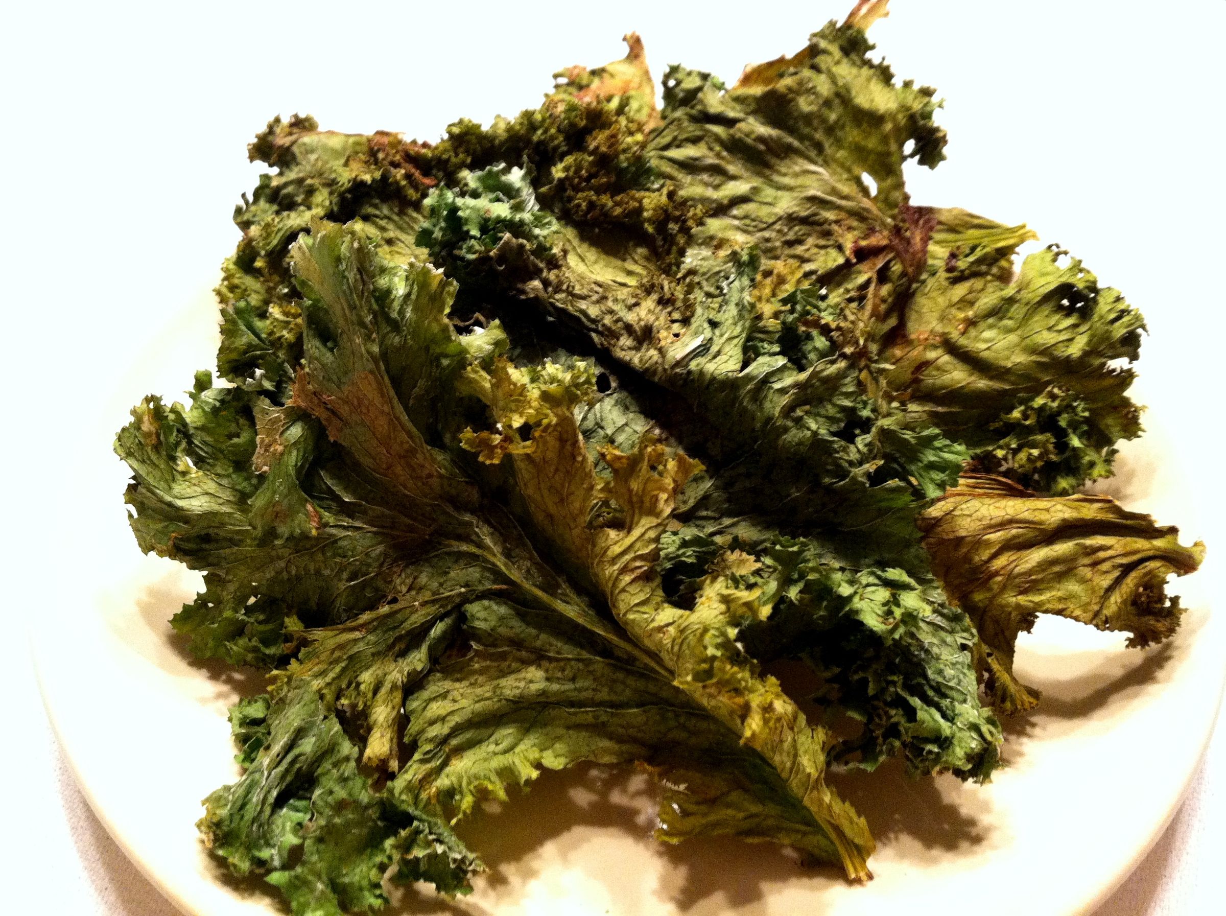 Mustard Green Chips