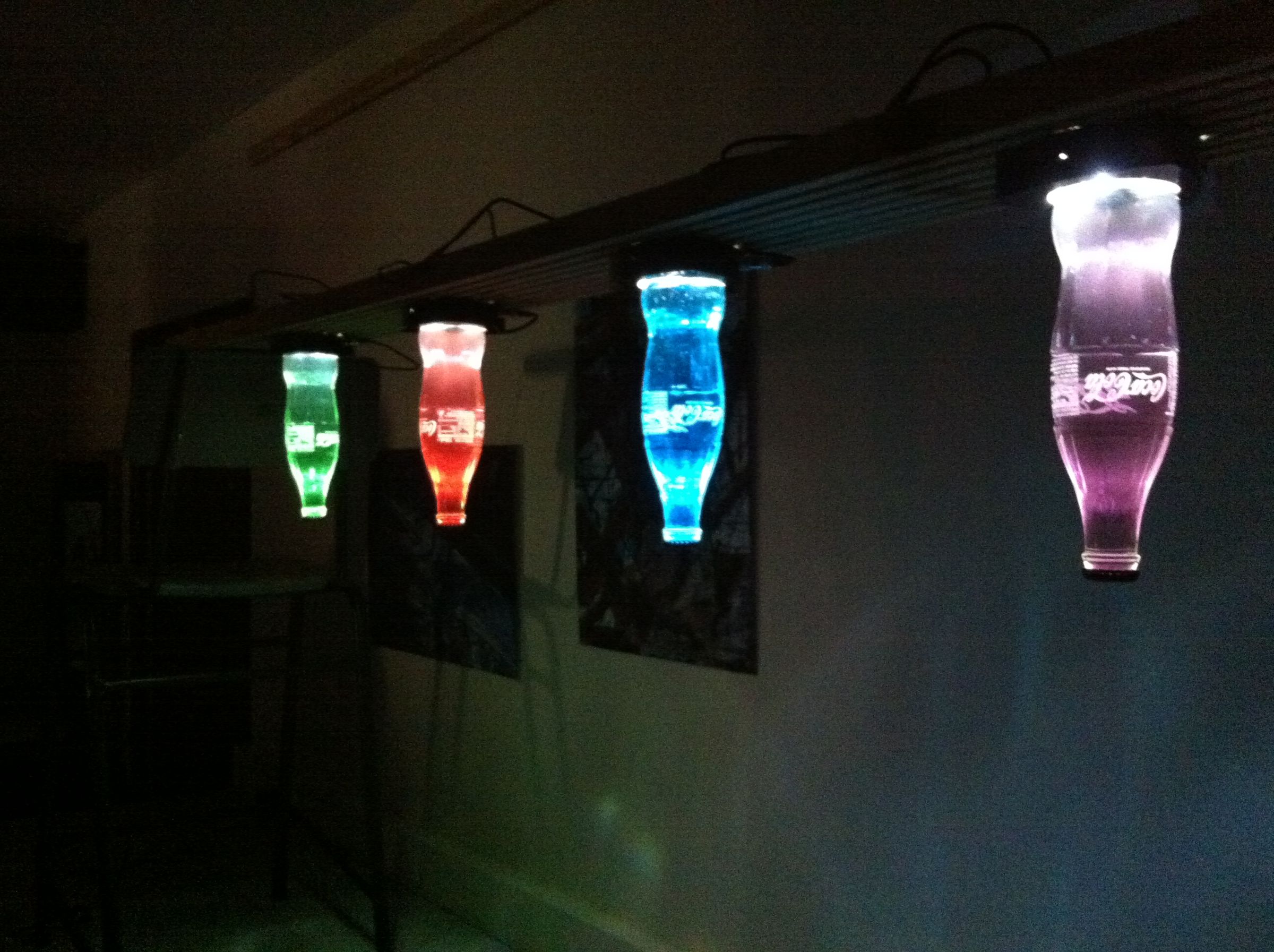 Coca Cola bottle light