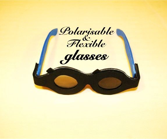 Polarisable & Flexible Glasses