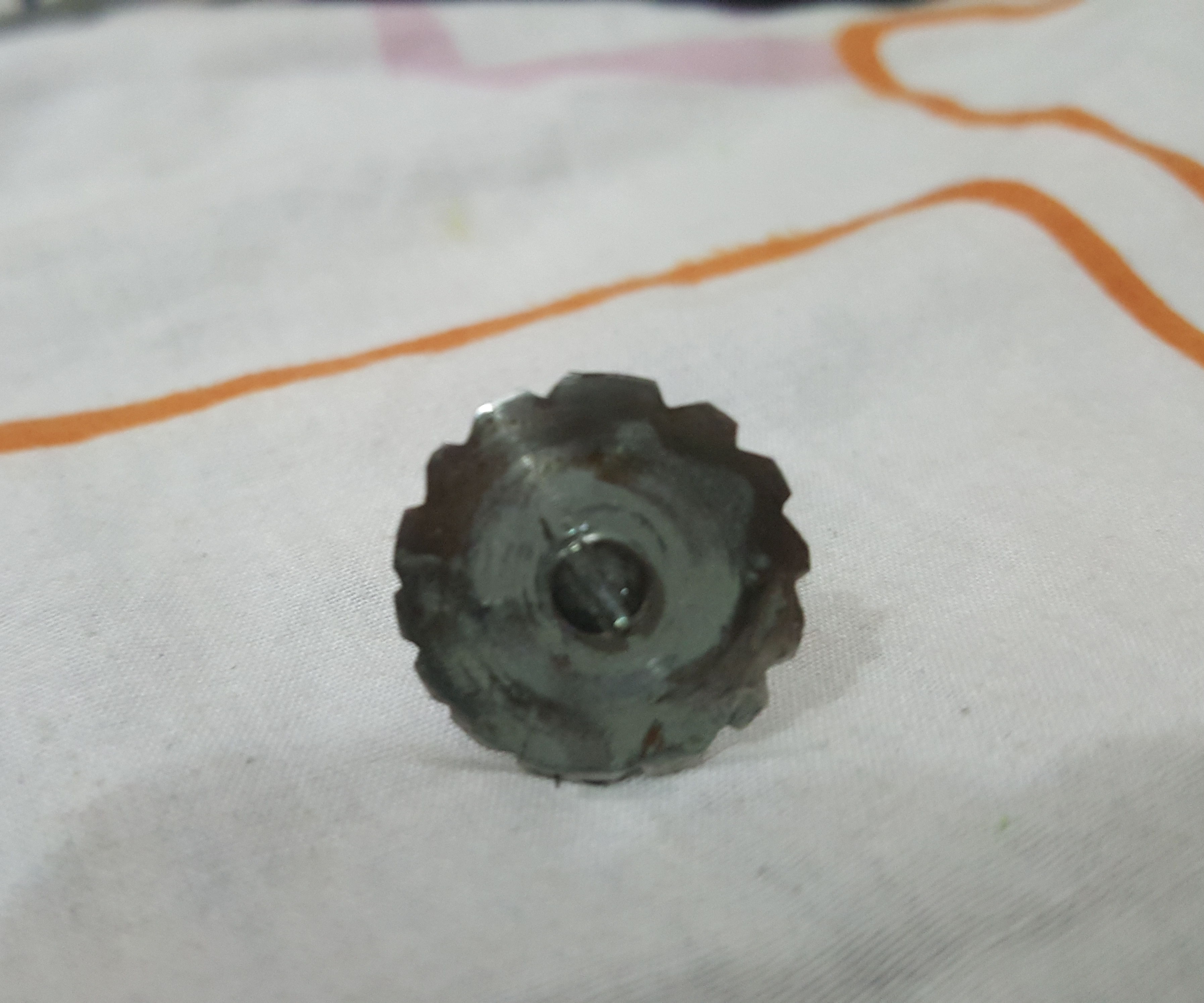 Saw Blade From an Old CD Drive