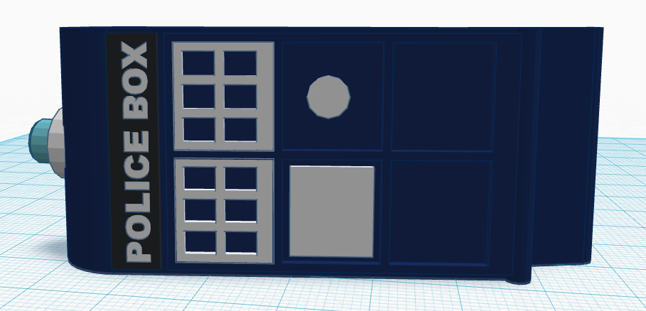 TARDIS Money Clip