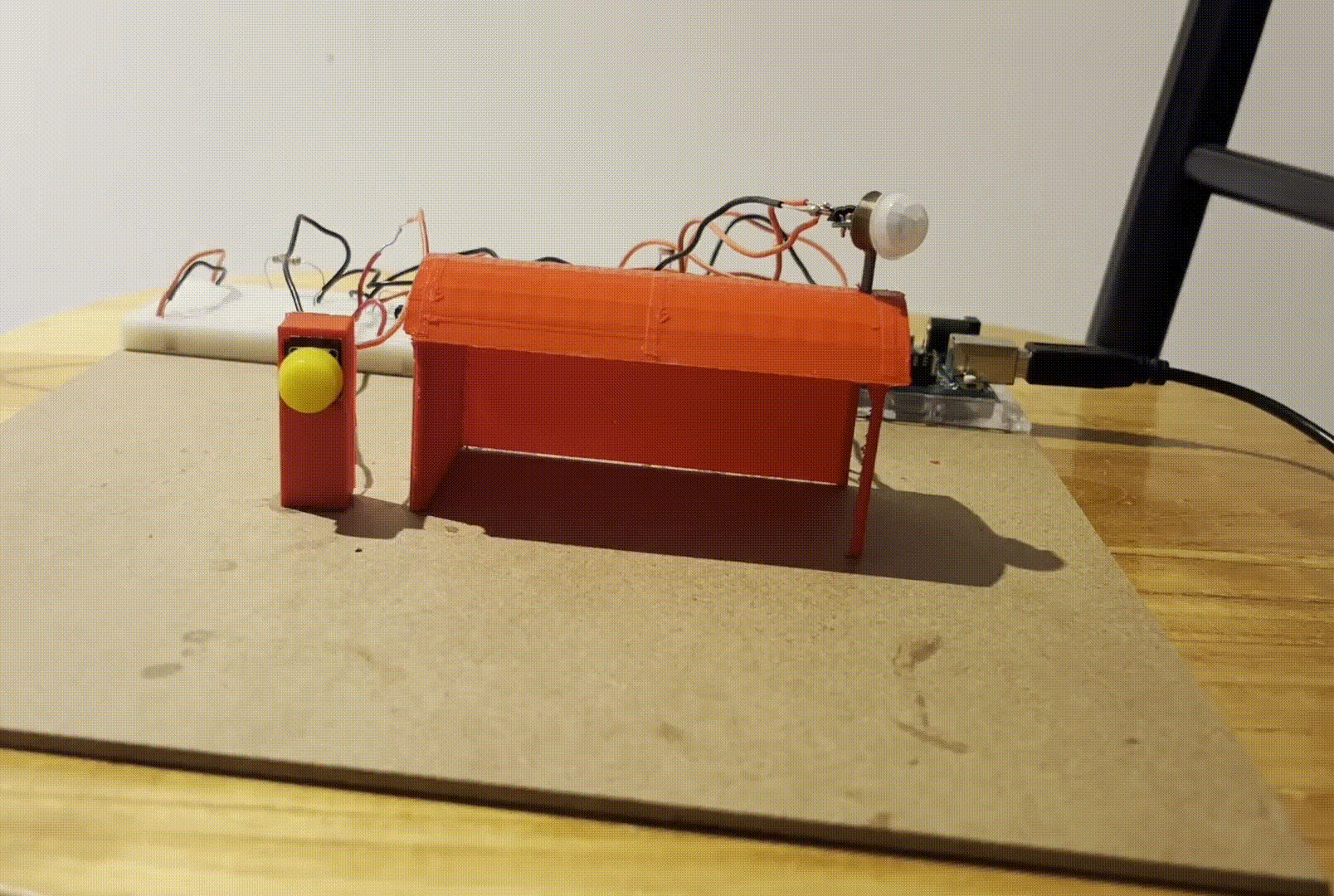 Smart LED Bus Stop Lighting System