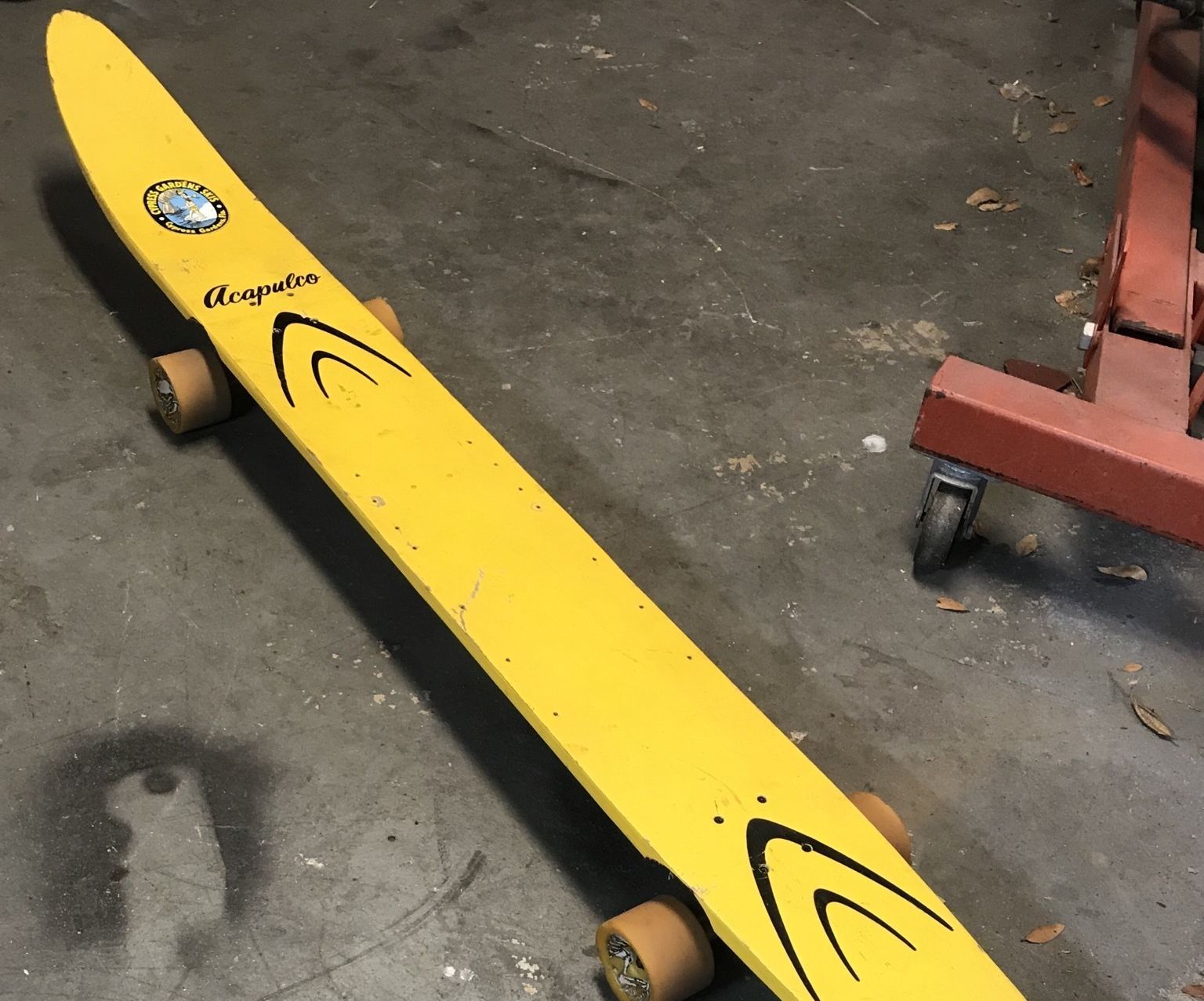  Making a Waterski Into a Longboard