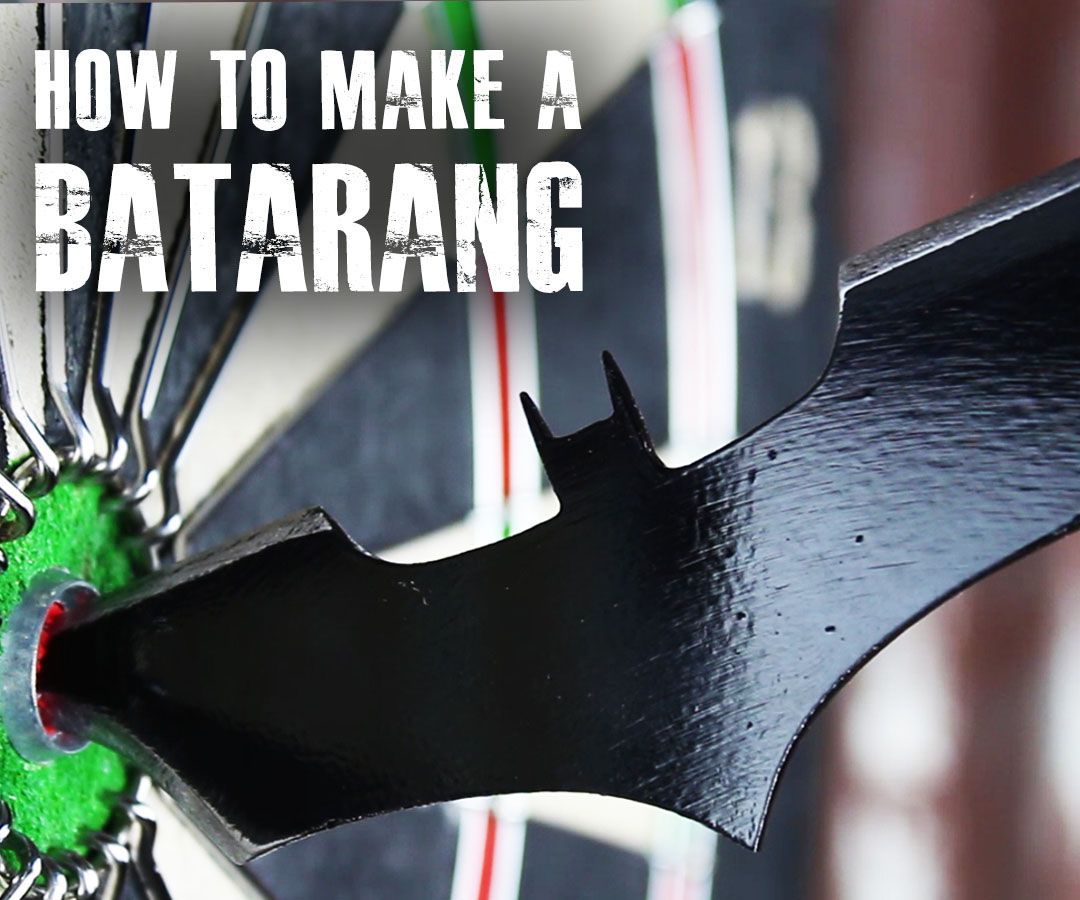 How to make a Batarang like "The Dark Knight"