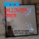 IKEA Halloween Mirror - With Crash and Scary Messages