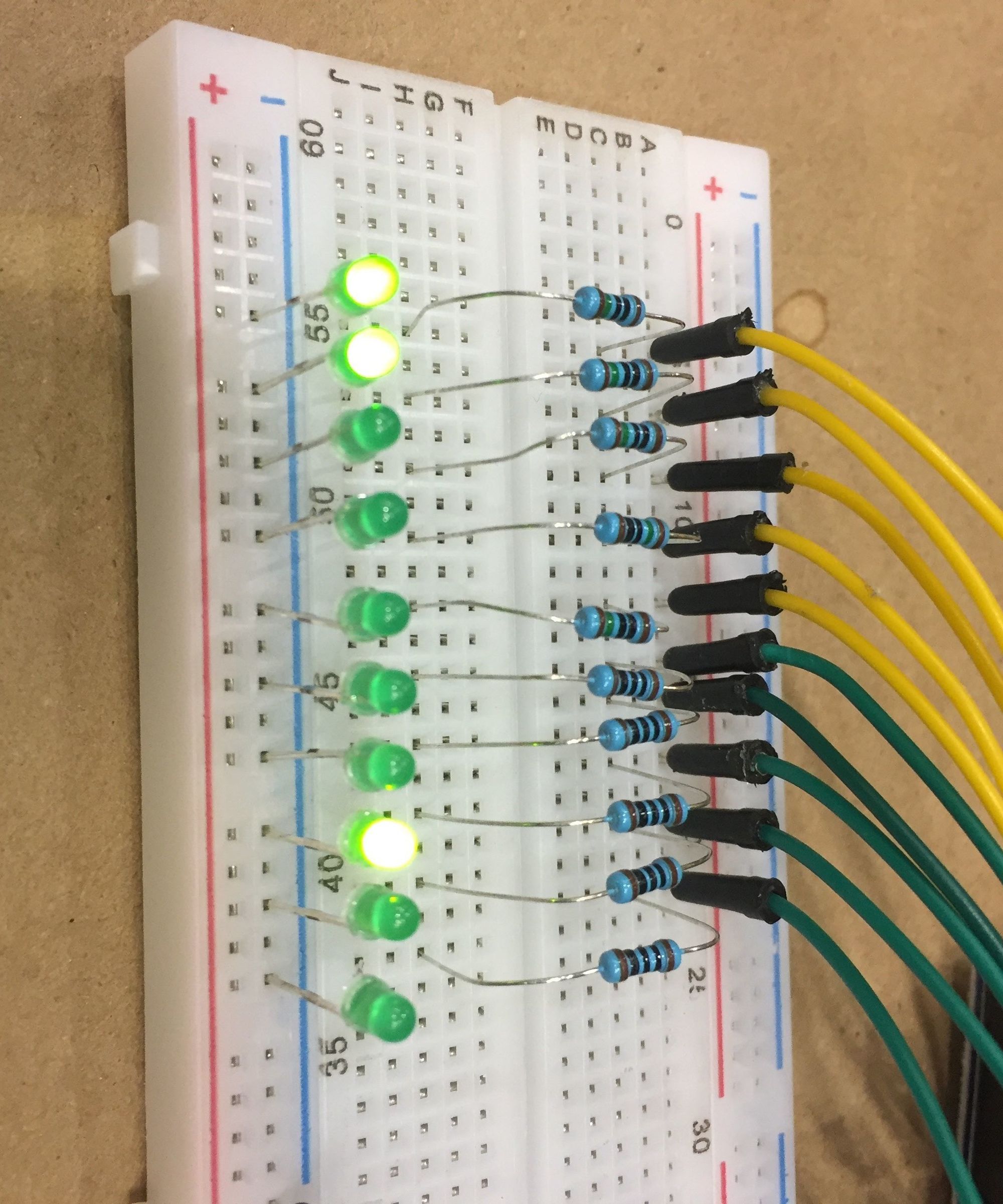 LED Sequence for Arduino: Star Trek Tricorder 