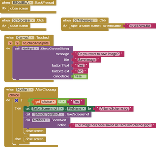 App Inventor 2 Blocks