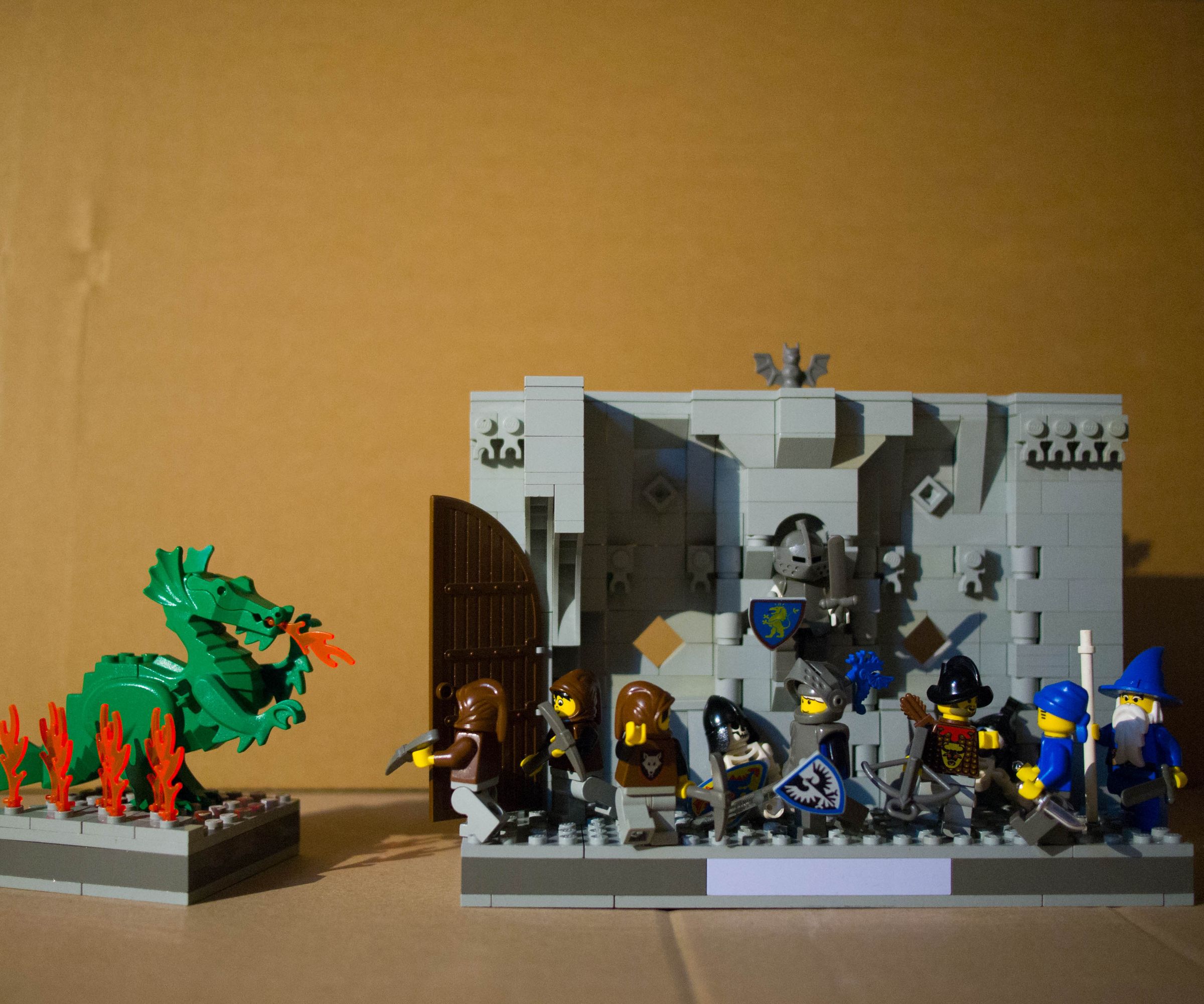 LEGO Dungeon Diorama
