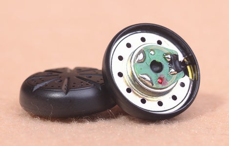 Find an Old Earphone and Take One of Its Speaker
