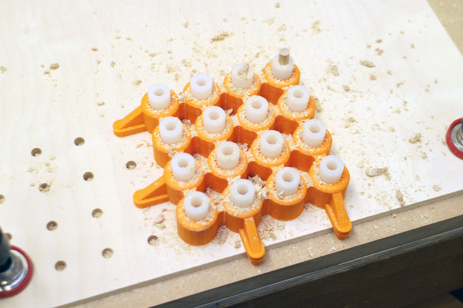 Make Custom Pegboard (3D Jig File Included) 6 Steps (with Pictures