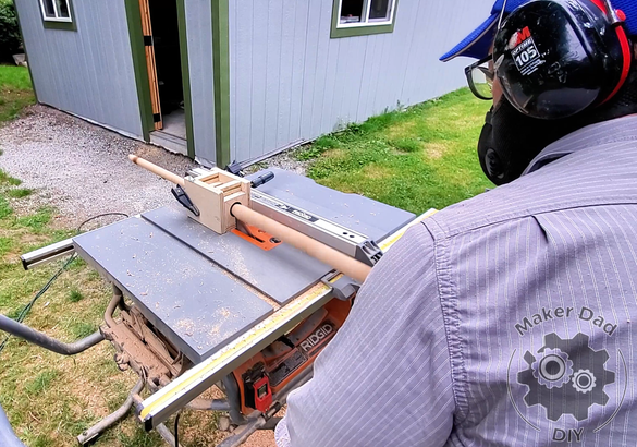 How to Make Dowels: Dowel Making Jig ( With Table Saw ) : 8 Steps (with ...