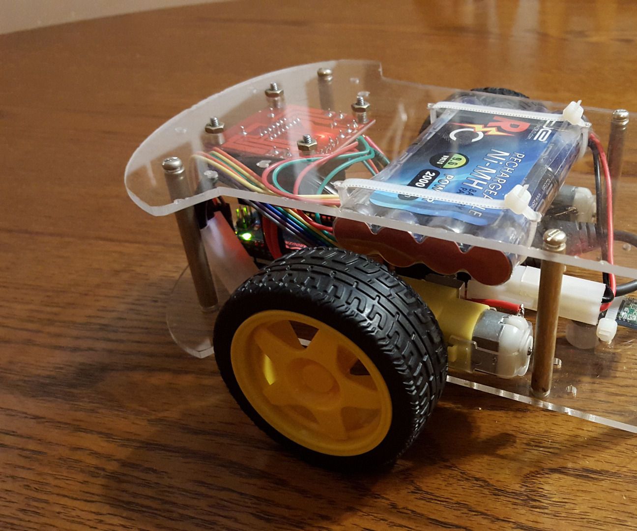 Bluetooth Controlled Arduino Dual Motor RC Platform
