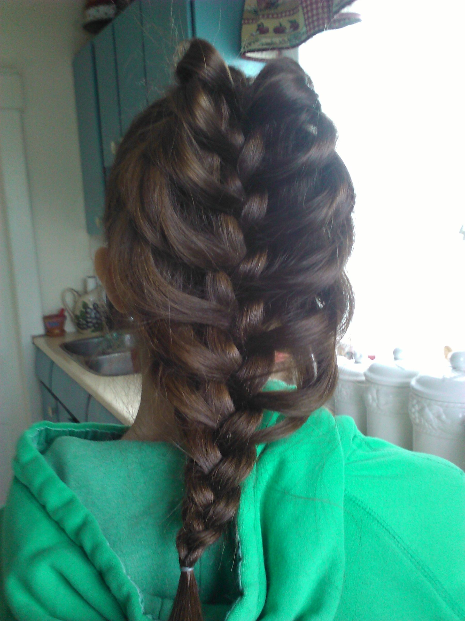 how to create a cage braid