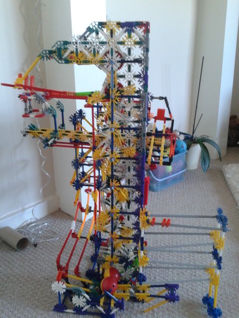 My First Knex Ball Machine