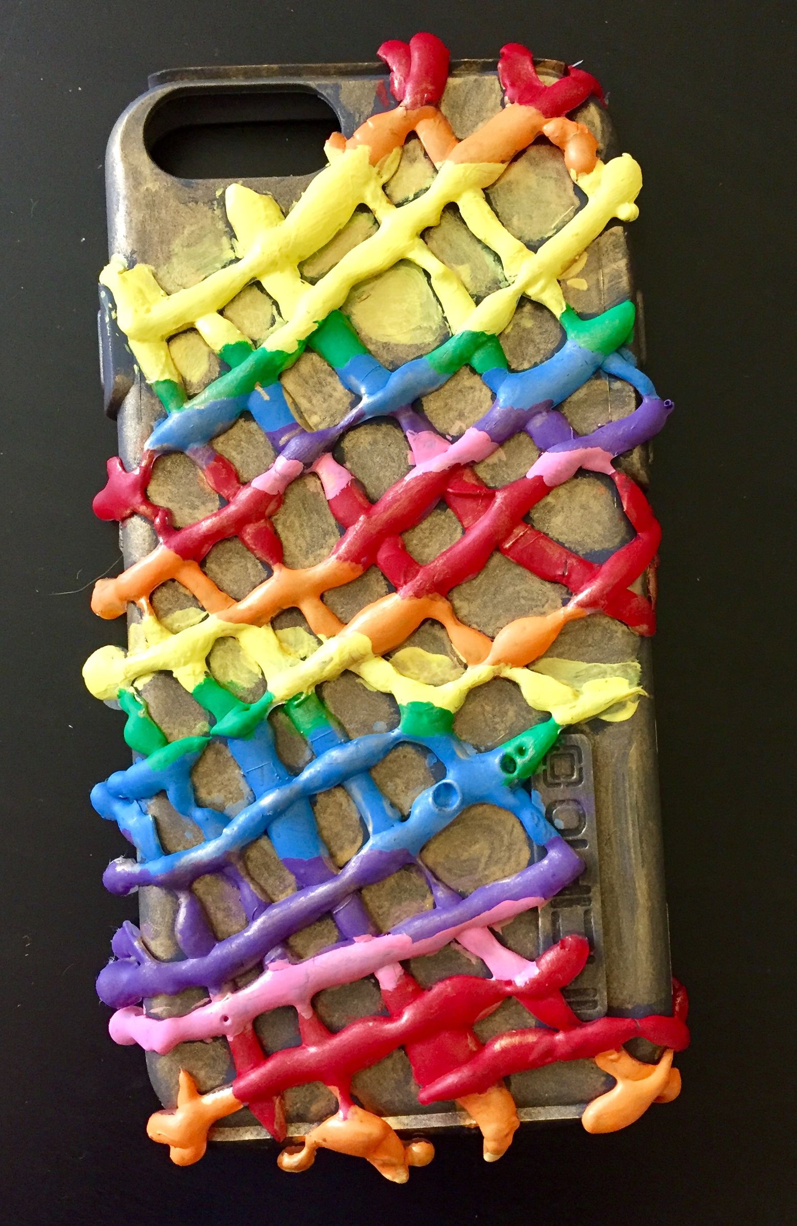 Cute Hot Glue Phone Case 4 Steps Instructables