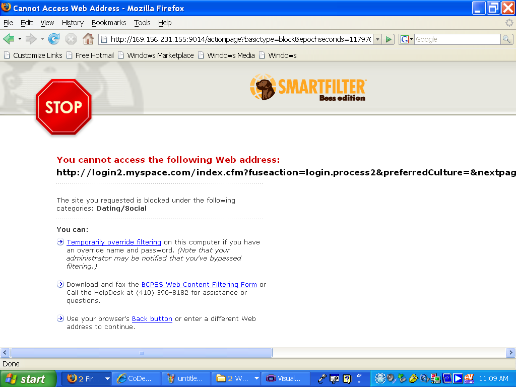 How to Get Pass BESS (blocking Wesites)
