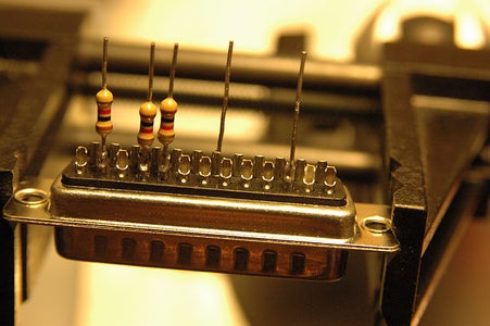 Prepare the D-Sub Connector