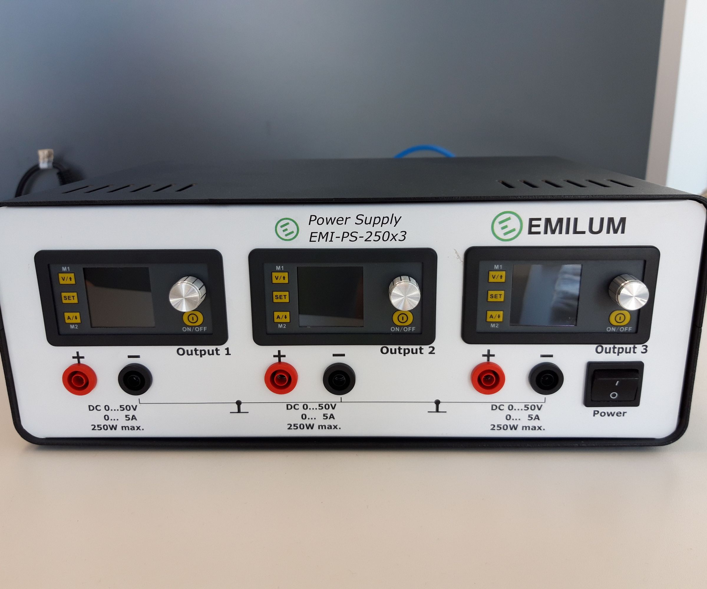 Self Made Triple (3x 250W) Laboratory Power Supply With DPS5005 and USB Modules