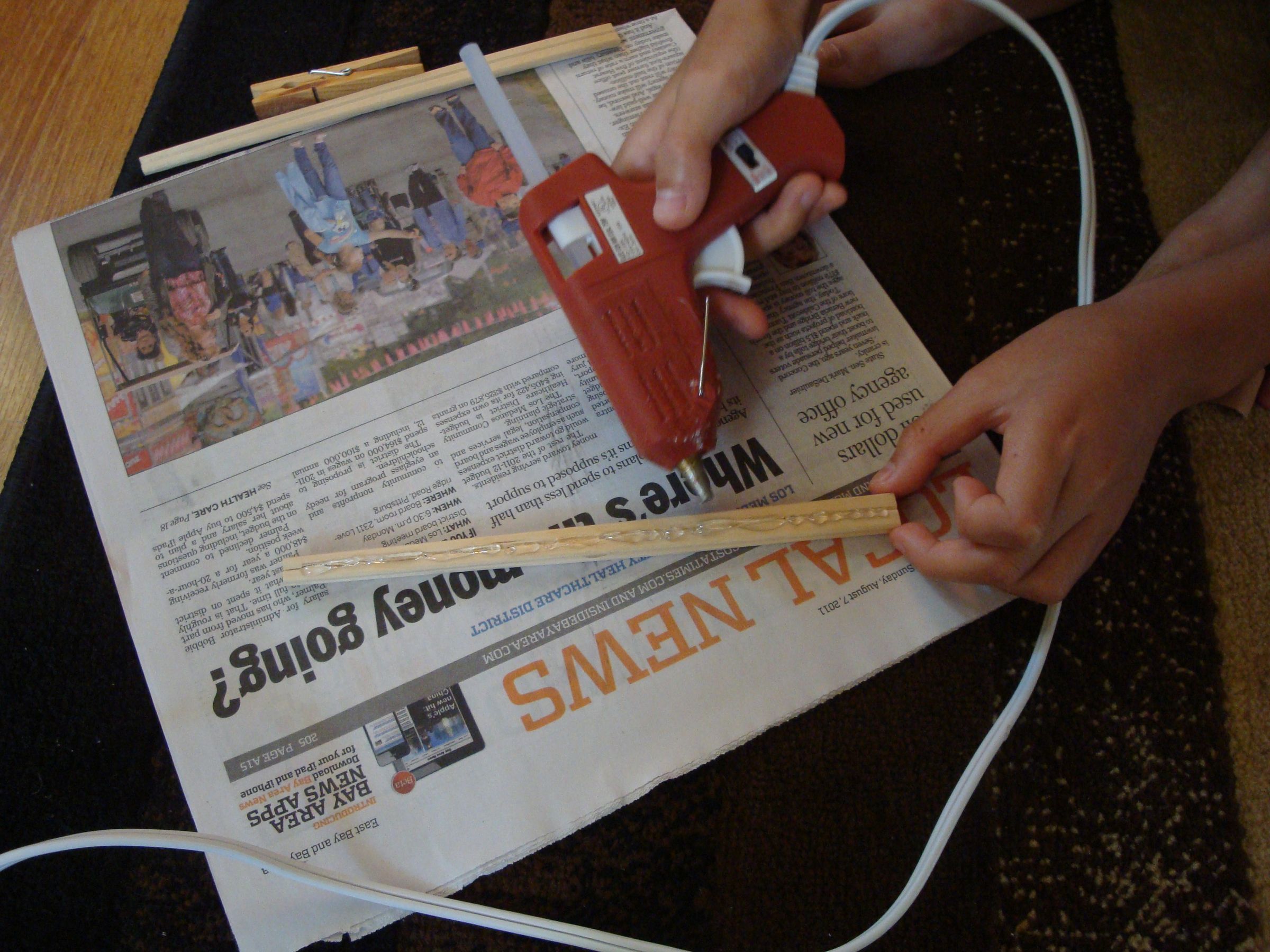 Super Simple Chopstick Rubber Band Gun 4 Steps Instructables