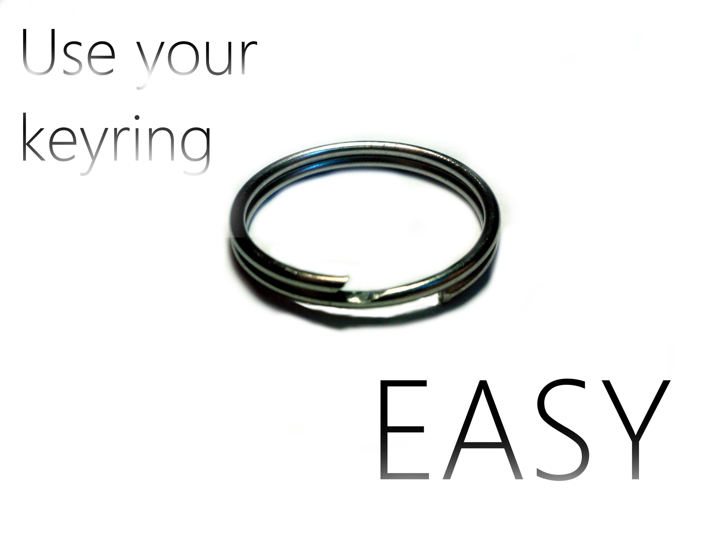 How to Easily Use Key Rings.