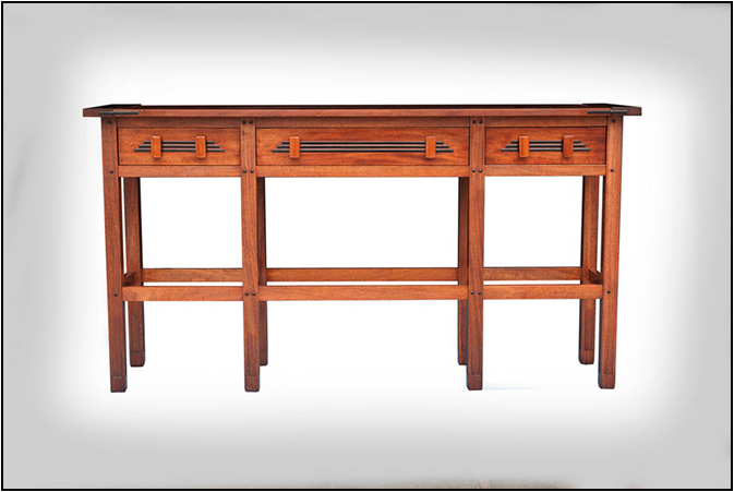Greene & Greene Inspired Hall Table