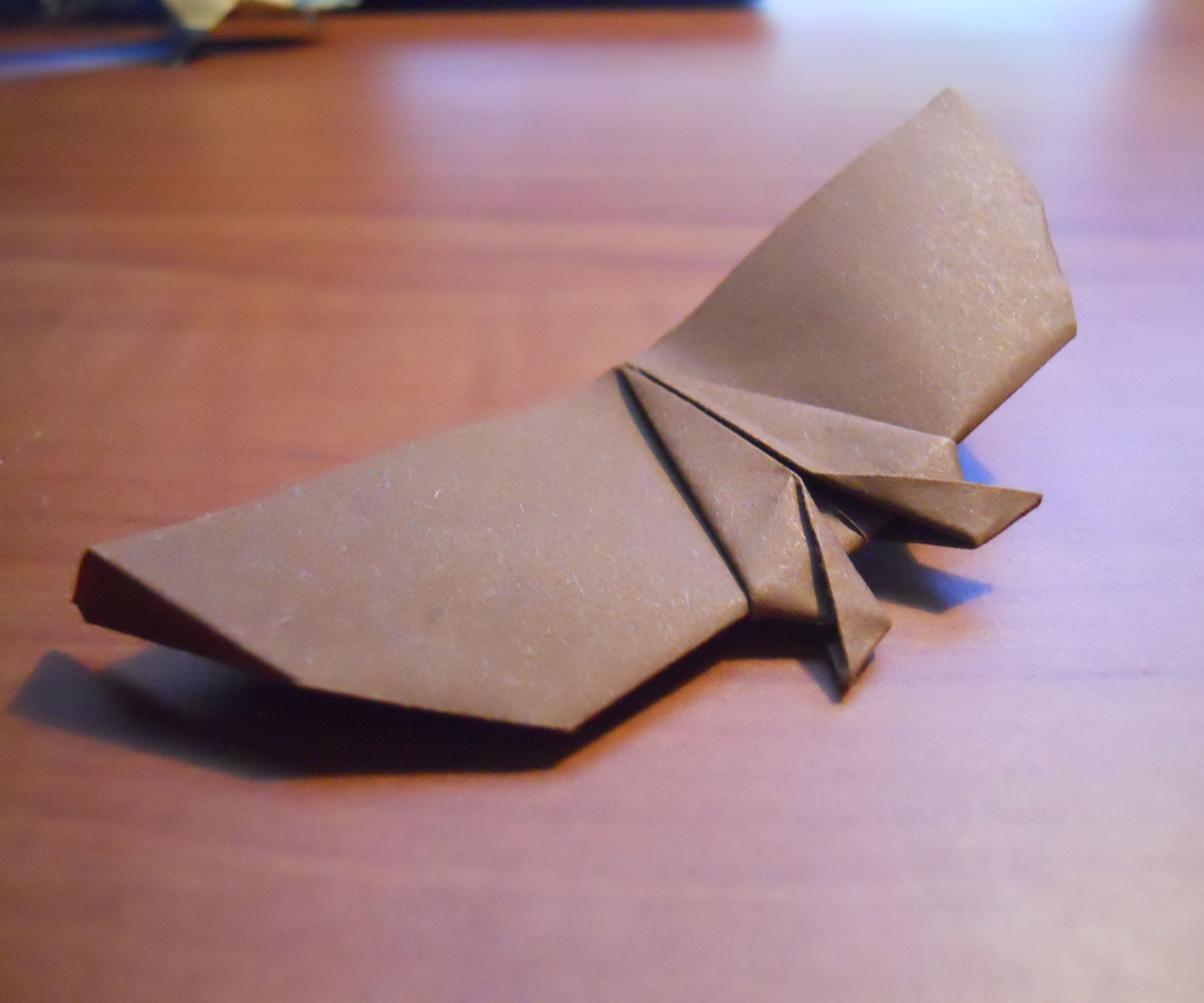 Flying Origami Bat