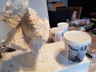 Cover the Rocks With "Dust"