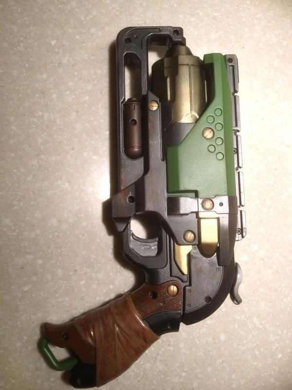Nerf Gun Mod: Nerf Zombie Strike Hammershot