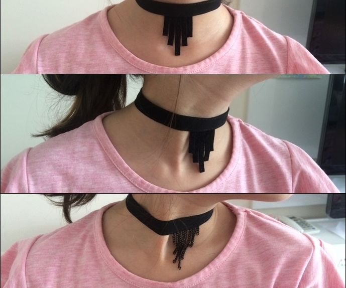 Fringe Chokers!
