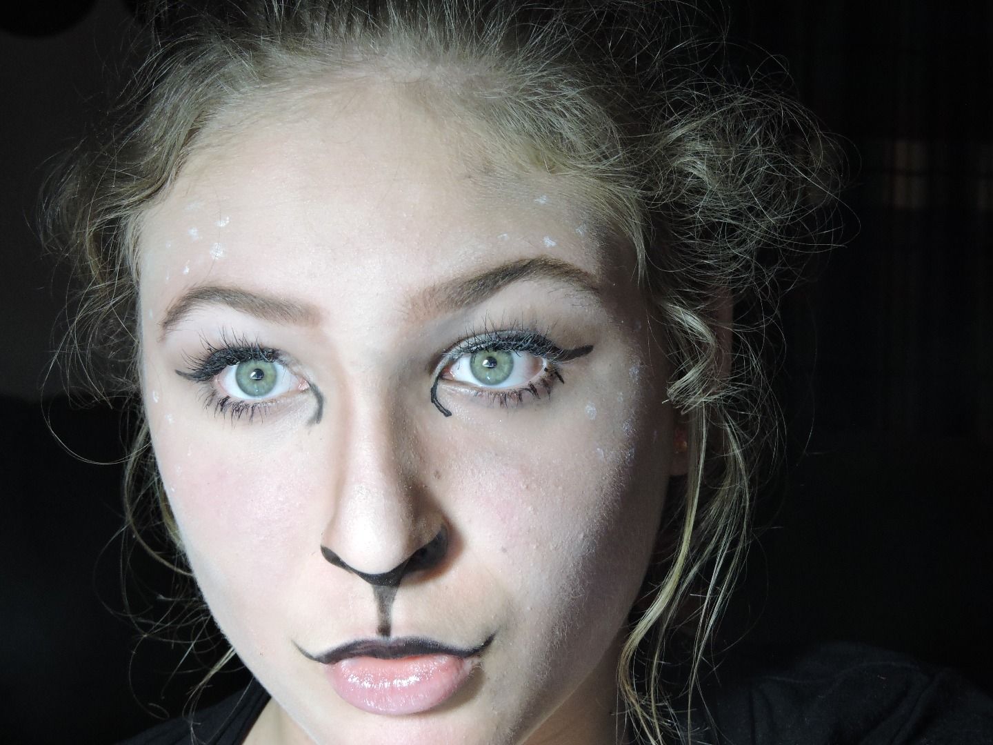 Easy Deer Halloween Makeup Instructables