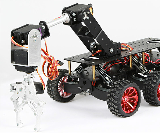  6WD Shock Absorption  Robot for Arduino