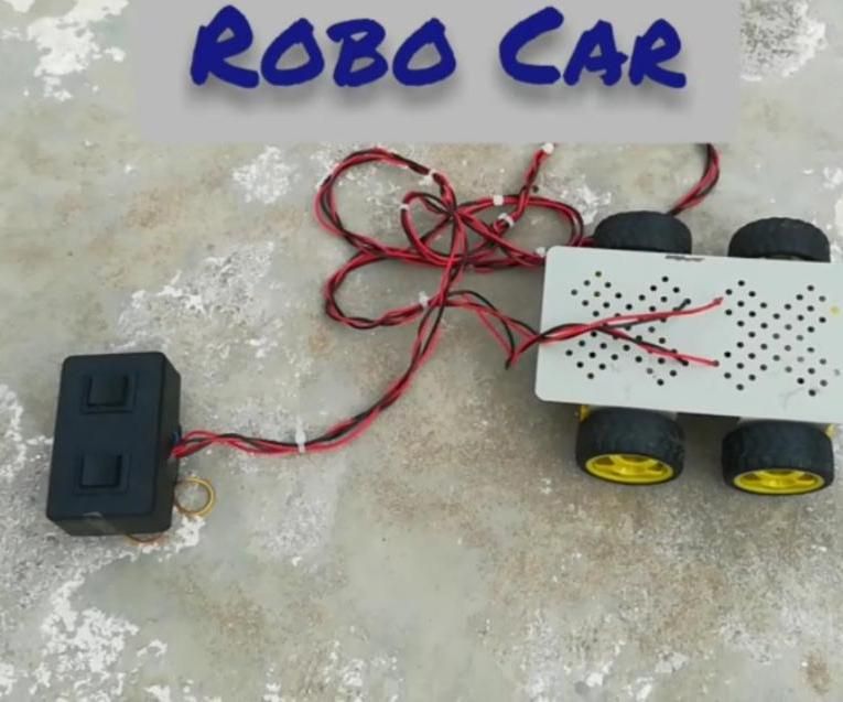 Robo Car With DPDT Switch 