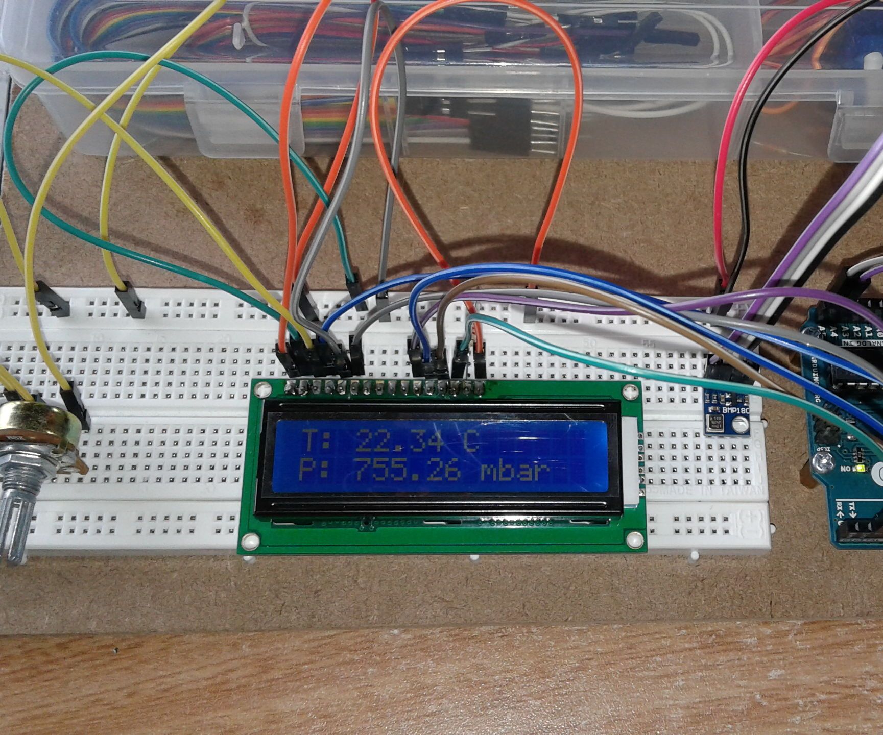 Mini Estación Meteorológica Con Arduino
