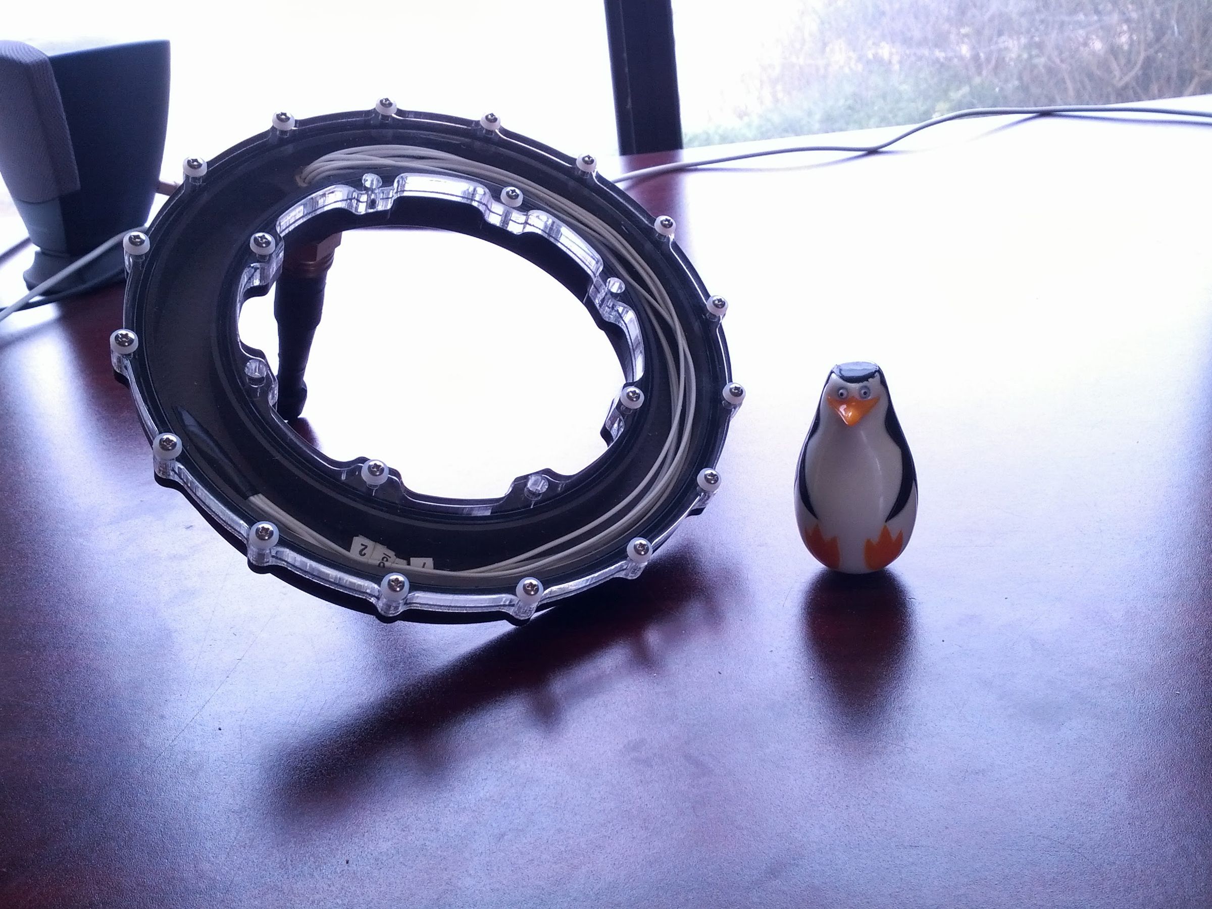 Light Ring on Underwater Robot -- Part 2 (CNC Mill)