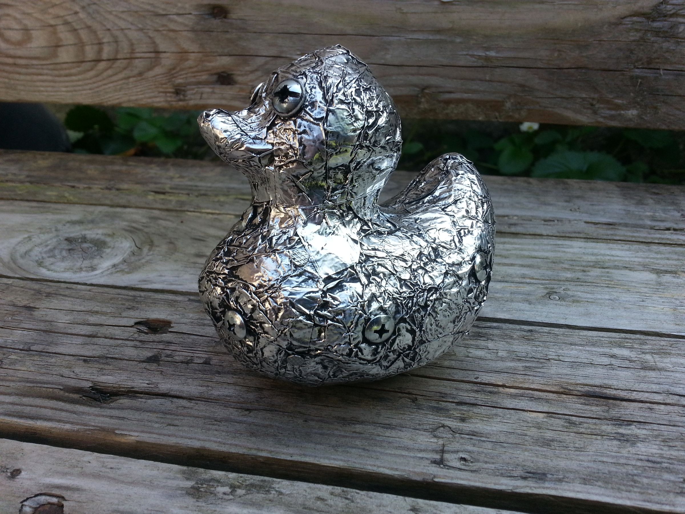 Metal Frankenstein Cute Ducky