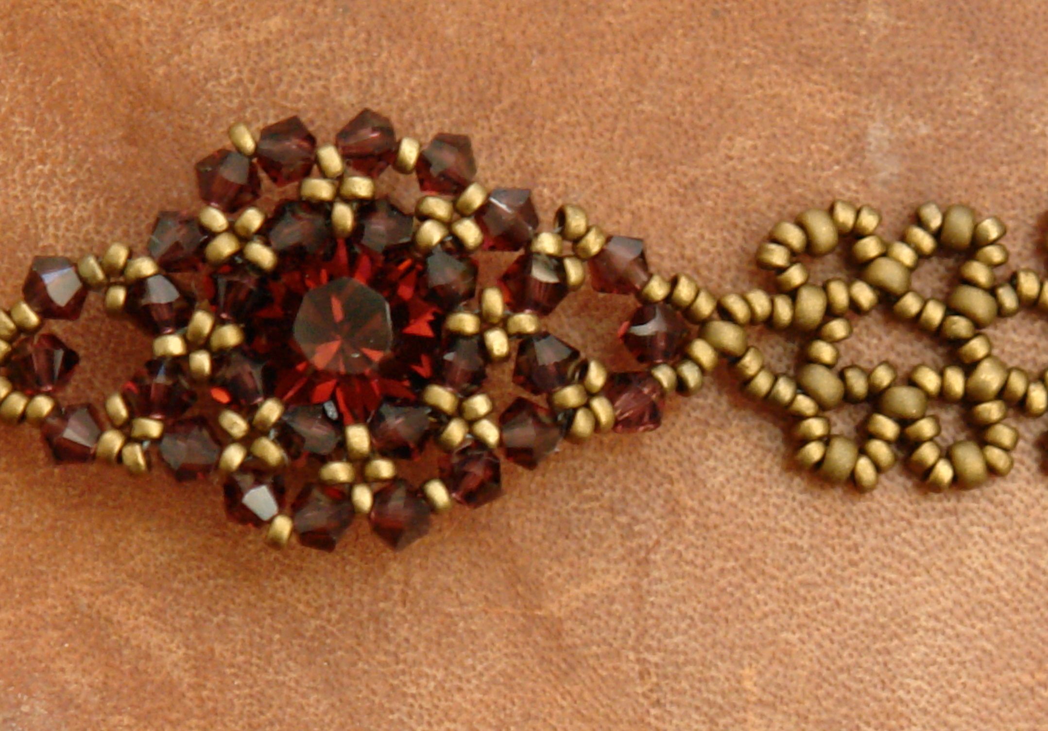 Sidonia's Handmade Jewelry - How to Bezel an 8mm Swarovski Chaton