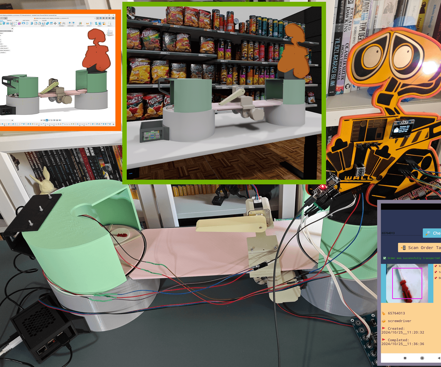 Digital Twin-enabled Smart Shipping Workstation W/ Omniverse