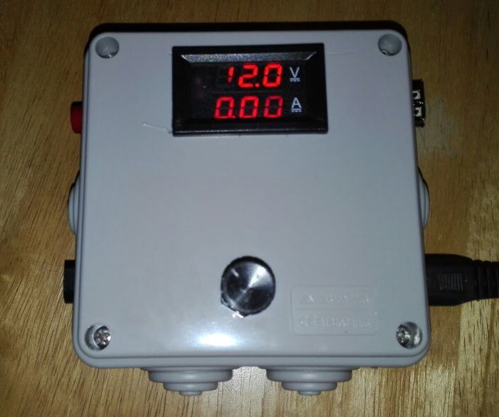 Power supply - Alimentatore Regolabile 1,5/20v