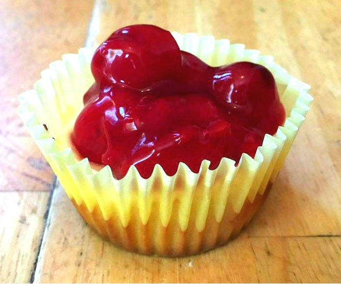 Mini Cherry Cheesecakes