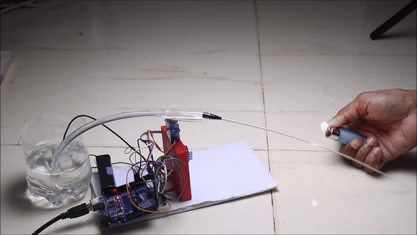 Arduino Fire Gun Arduino Fire Fighting Robot With Auto Extinguisher : 6 Steps (with ...