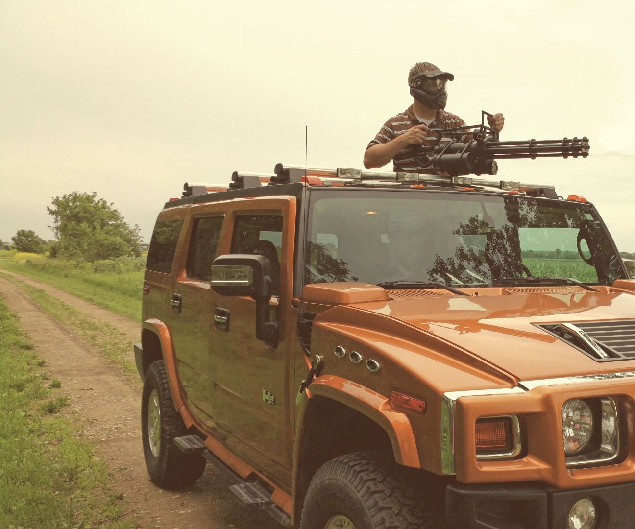 Paintball Minigun HK-1